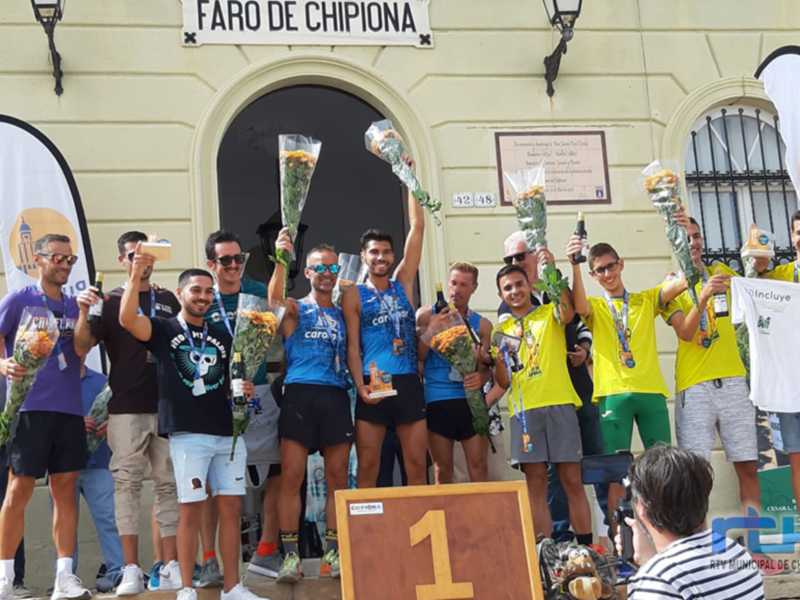 Brillante retorno de la Carrera Vertical Faro de Chipiona con 171 participantes y un 30 por ciento de mujeres