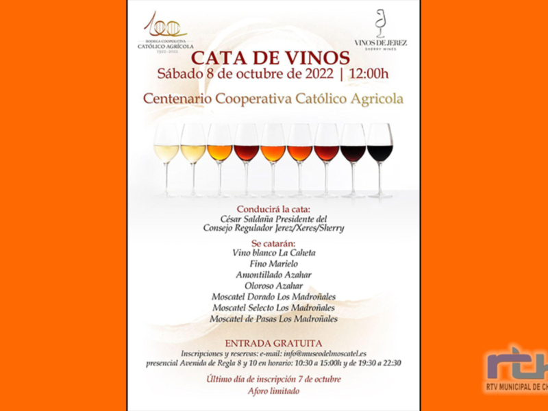 La Cooperativa Católico Agrícola celebra el sábado una cata de vinos con motivo de la conmemoración de su Centenario 