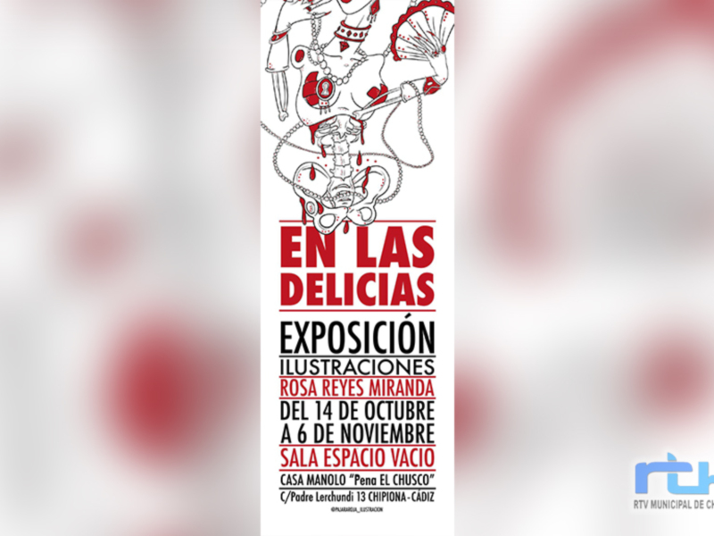 ‘En las delicias’, ilustraciones digitales y acuarelas de Rosa Reyes Miranda desde hoy en la sala Espacio Vacío