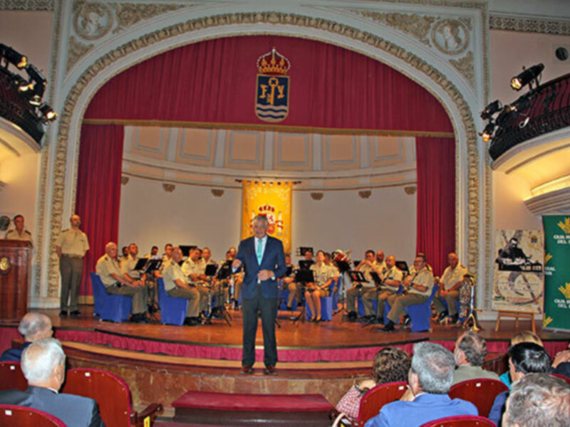 Presentación del CD de Manuel López Farfán en Capitanía General en Sevilla.