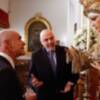 Visita del alcalde de Sevilla, Antonio Muñoz, a la Capilla de los Marineros
