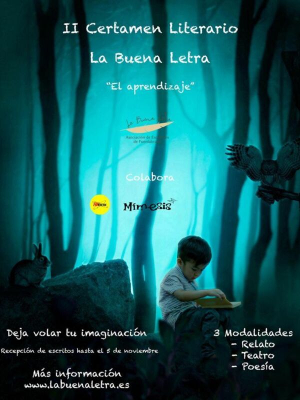 Juan Luis Rincón premiado en II Certamen Literario "La Buena Letra", convocado por la Asociación de Escritores de Fuenlabrada