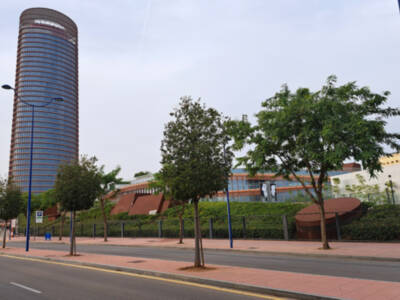 Sevilla tiene la cubierta vegetal sobre edificio más grande de Europa.