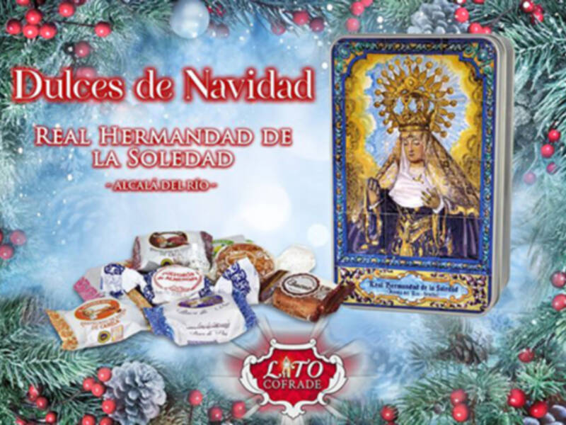 La Hermandad de la Soledad de Alcalá del Río tiene disponible los dulces navideños 