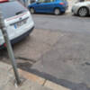 Importante deterioro de las calles de Sevilla.