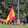 Izado Solemne de Bandera en Tablada de Sevilla en reconocimiento a la Dirección Regional Sur de Enaire