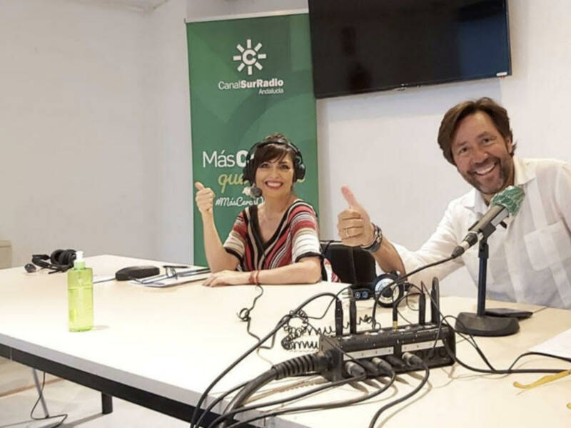 Marina Bernal en el especial gente de Andalucia de Pepe da Rosa y Ana Carvajal desde Jerez sobre Lola Flores
