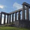El Partenón de Atenas (Grecia), con replica en Edimburgo capital de Escocia