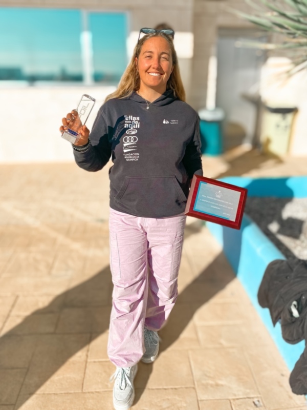 Pilar Lamadrid, campeona de España en la Bahía de Cádiz