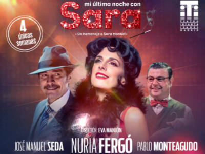 Nuria Fergó presenta en el teatro Infanta Isabel  de Madrid ´Mi ultima noche con Sara´ 