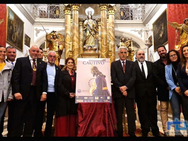 La Hermandad del Cautivo presenta su cartel para 2023 obra de José Blanco y la marcha procesional compuesta por Junquero para la Virgen de Los Dolores