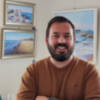 El pintor chipionero Christian Castro participa en la exposición ‘Cádiz y su provincia’ de Marambay