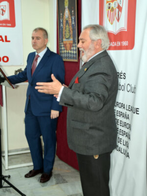 La Peña Cultural Sevillista de San Bernardo celebró la Exaltación de la Semana Santa