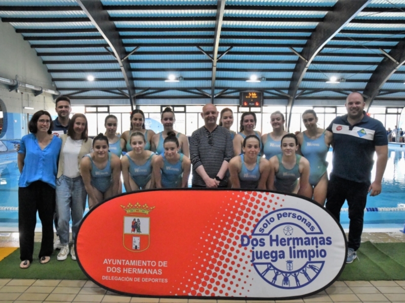 El Club Waterpolo Dos Hermanas PQS campeona en la fase de consolación de Primera Nacional femenina