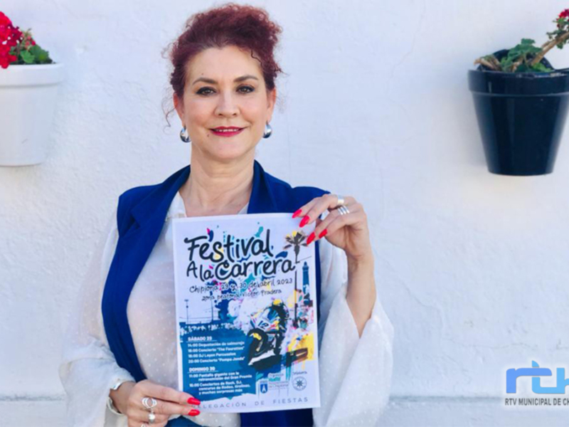 Isabel María Fernández presenta ‘Festival a la carrera’, que suma actividades para el fin de semana del Mundial de Motociclismo