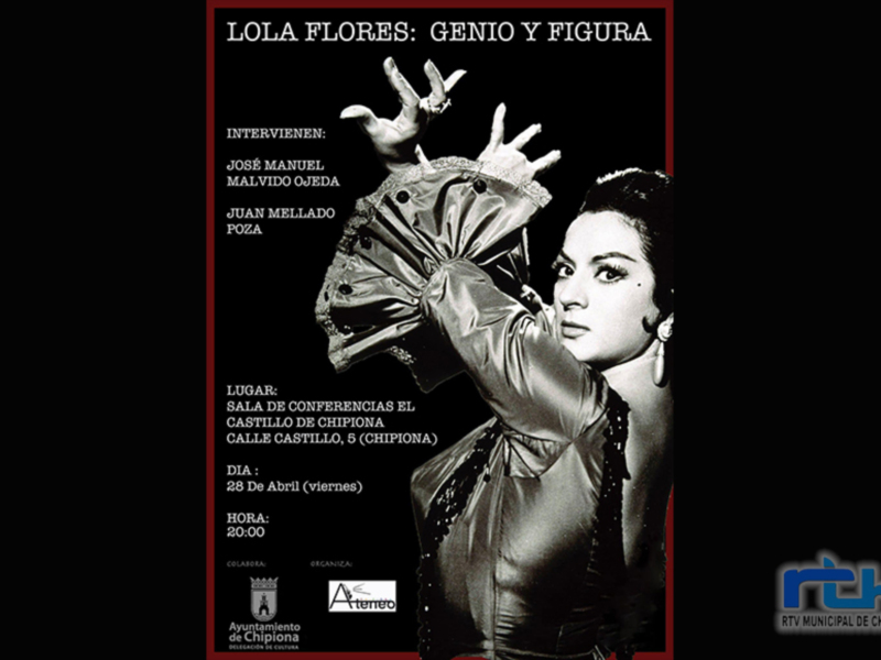 El Castillo de Chipiona acoge el próximo viernes una conferencia sobre Lola Flores 