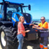 María Naval se congratula por la renovación de las banderas azules para Chipiona y anuncia la llegada de un nuevo tractor para las playas 