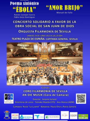 Con motivo del décimo aniversario de la crisis del Ébola queremos celebrar un concierto benéfico