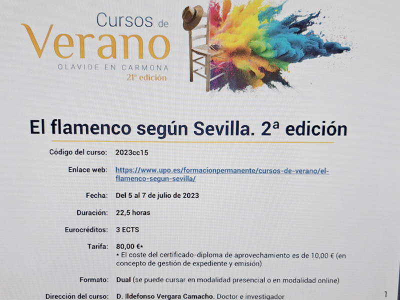 El Flamenco según Sevilla 2ª parte.