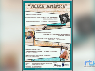 Nuevo Ateneo de Chipiona organiza una velada artística que incluye un recital de poesía y dos presentaciones de libros  