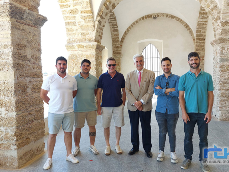 Recepcionadas las obras de consolidación estructural de la cimentación del Castillo de Chipiona
