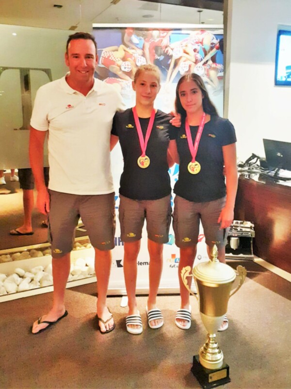 Las sevillanas Marina López y Carmen Díaz, campeonas de Europa