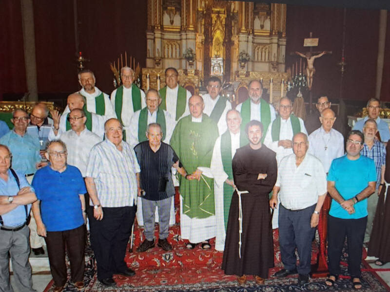 Bajo la tierna y atenta mirada de la Virgen de Regla en Chipiona (Cádiz), casi 30 hermanos de la Provincia de la Inmaculada Concepción, nos reunimos