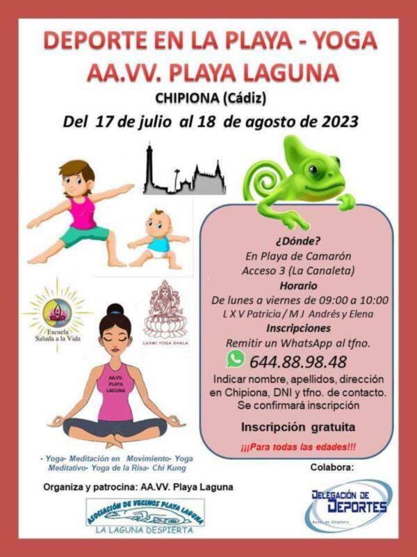 La Asociación de Vecinos Playa Laguna lanza su oferta de actividades deportivas para este verano que incluyen petanca y yoga