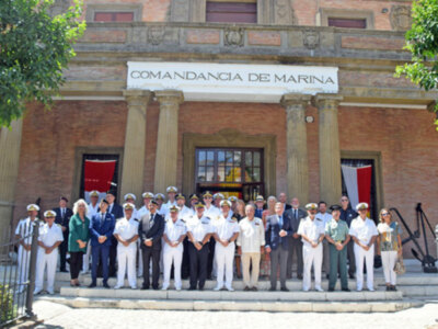 Sencillo, pero emotivo homenaje a nuestros héroes, de la guerra de Cuba, Puerto Rico y Filipina organizado por la Comandancia de Marina de Sevilla