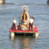 Procesión fluvial de la virgen del Carmen del Puente de Triana