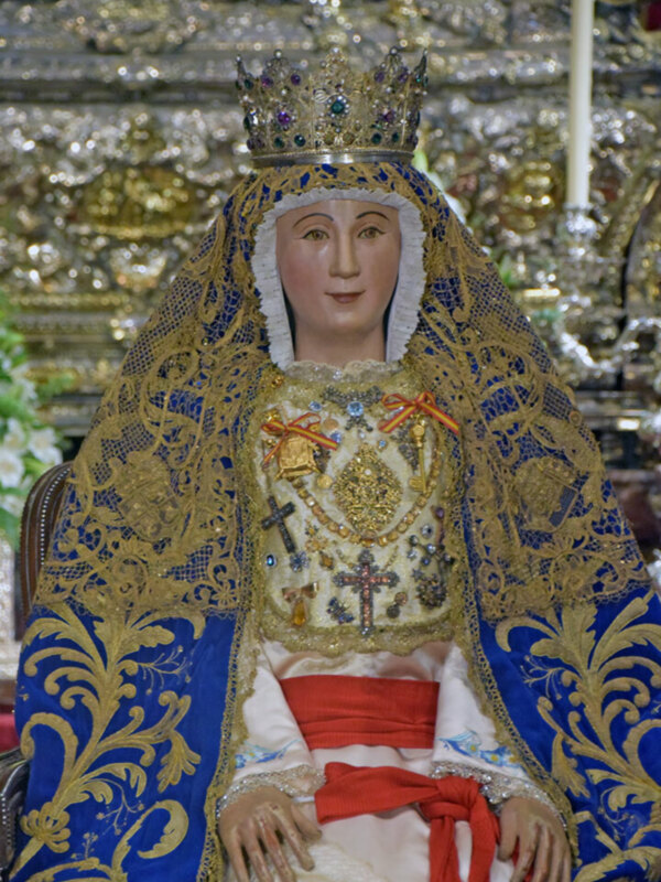 La Virgen de los Reyes en su segunda veneración en Sevilla