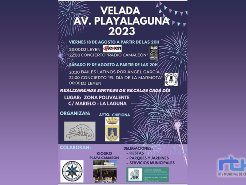 Hoy arranca la Velada de la Asociación de Vecinos Playa Laguna 