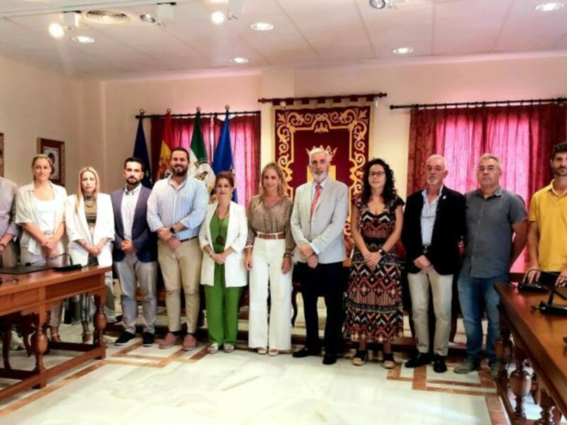 La presidenta de la Diputación de Cádiz realiza su primera visita institucional al Ayuntamiento de Chipiona
