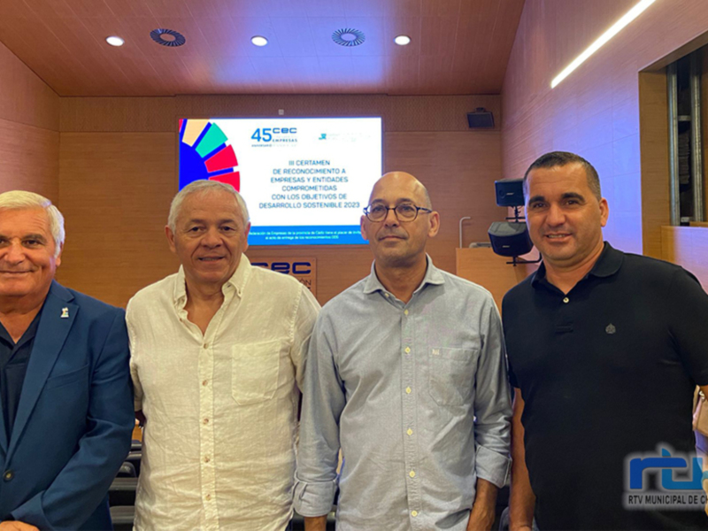 Rentel Wifi, S.L. y Frutas Hermanos Valladares S.L.  reconocidas por CEC y Diputación por su compromiso con los Objetivos de Desarrollo Sostenible