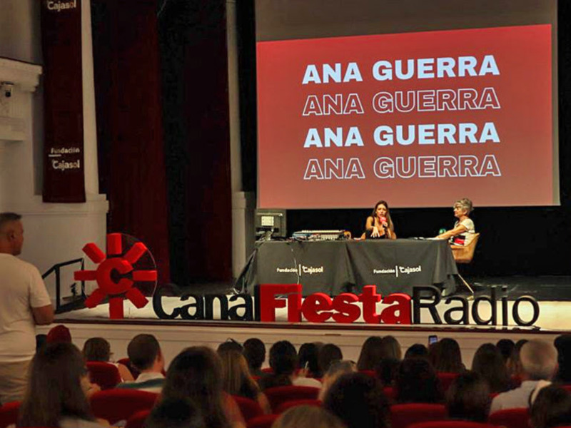 Canal Fiesta celebra con éxito en compañía de sus oyentes el "Encuentro exclusivo" con Ana Guerra