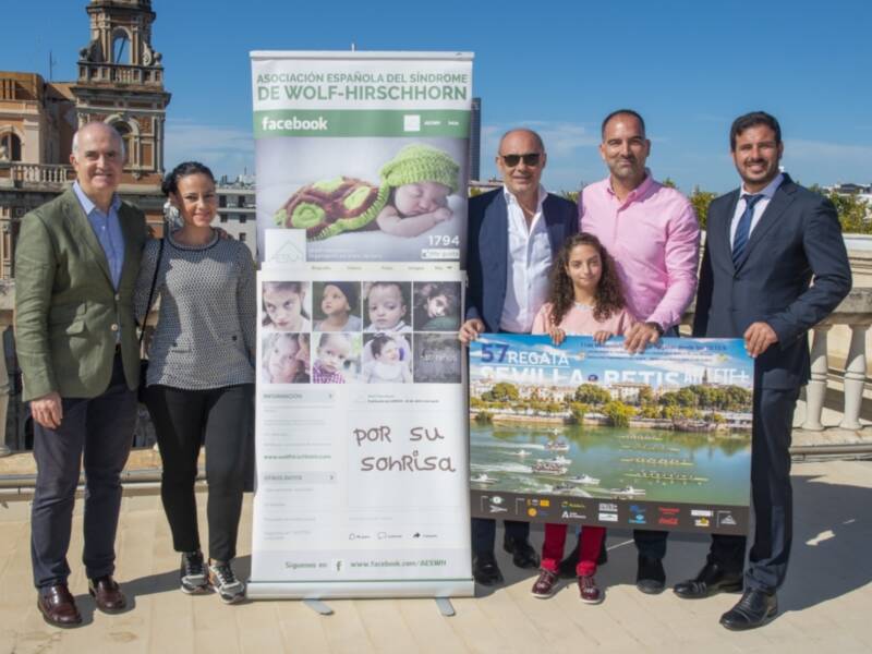 La Asociación Española del Síndrome de Wolf-Hirschhorn, fin solidario de la 57ª Regata AthletePlus.org Sevilla-Betis
