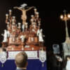 El Cristo de las Misericordias realizó ayer su habitual recorrido procesional en conmemoración de los hechos del Maremoto de Lisboa de 1755
