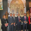Exposición de en seres en el Círculo Mercantil e Industrial de Sevilla, con aire Aljarafeña