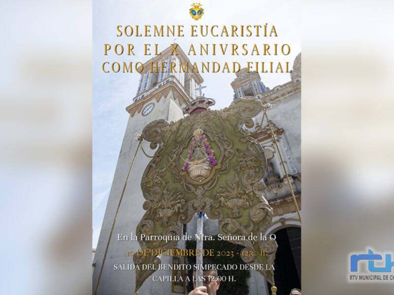 La Hermandad del Rocío celebra este domingo una eucaristía solemne al cumplir 10 años como hermandad filial