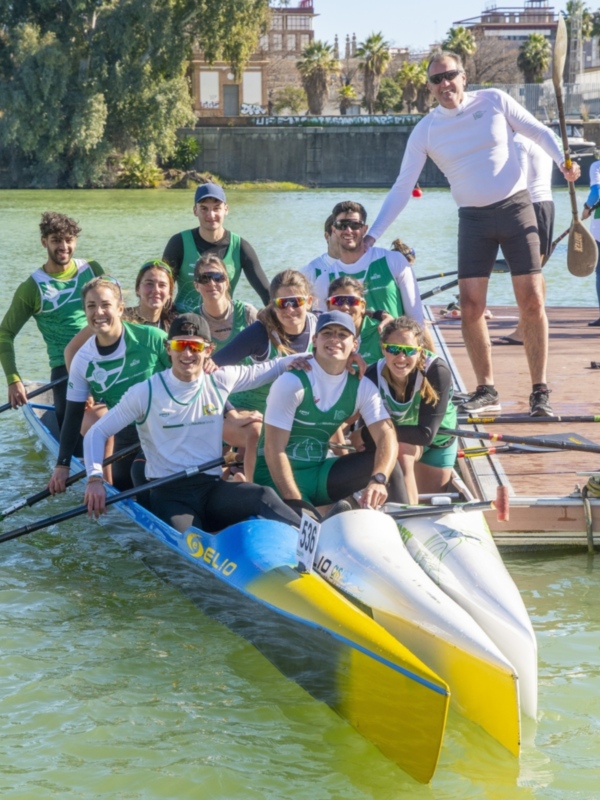 El Club Náutico se impone en el XX Ranking andaluz de piragüismo