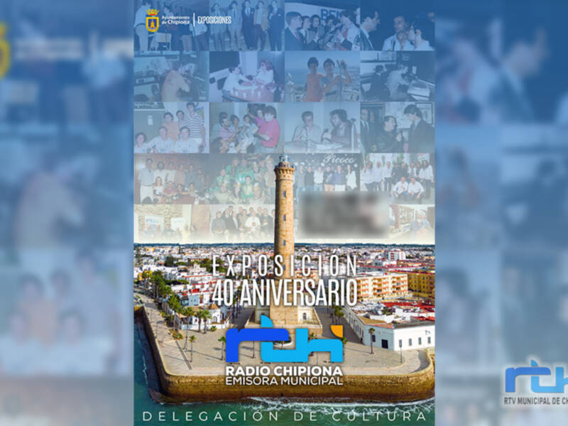 Ampliada hasta el 15 de febrero la exposición del 40 aniversario de Radio Chipiona que se ofrece en el Castillo