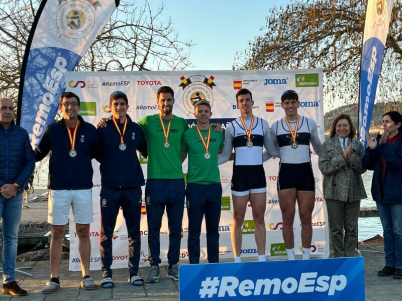 El remo andaluz domina el Campeonato de España de larga distancia, con doble título para Club Náutico Sevilla