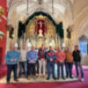 La Banda Municipal de Música “Fernando Guerrero” de los Palacio y Villafranca afirmado el acuerdo con la Hermandad de la Vera-cruz de Alcalá del Río (
