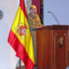 María Fidalgo presento los libros de Artilleria del Coronel Guillermo Frontela