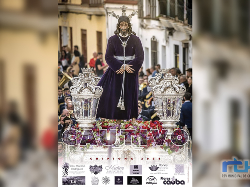 La Hermandad de Nuestro Padre Jesús Cautivo presentó una obra de José Blanco como su cartel de la Semana Santa 2024