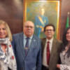 La velada fue inaugurada por D. Francisco Molina, director de relaciones institucionales del Ateneo de Triana 
