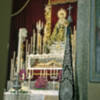 Altar de cultos de la Hermandad de la Soledad de Alcalá del Río (Sevilla)