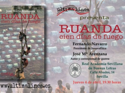 Convocan para este jueves 4  la presentación de un libro sobre el inicio de la hecatombe ruandesa, madrugada del 6 al 7 de abril de 1994