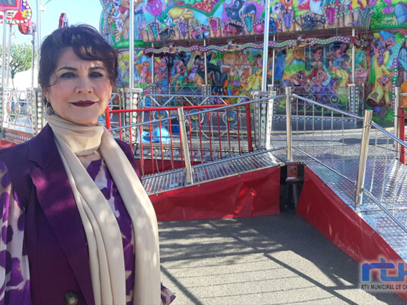 Isabel Mª Fernández anuncia que el miércoles será el día del niño y la niña en la Feria del Moscatel con precios populares en las atracciones 