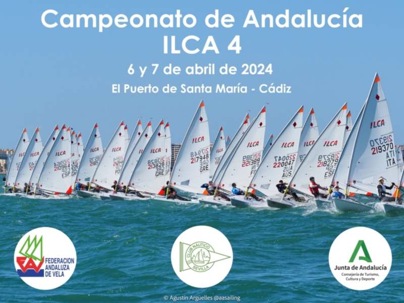 Campeonato de Andalucía de vela en la clase ILCA 4